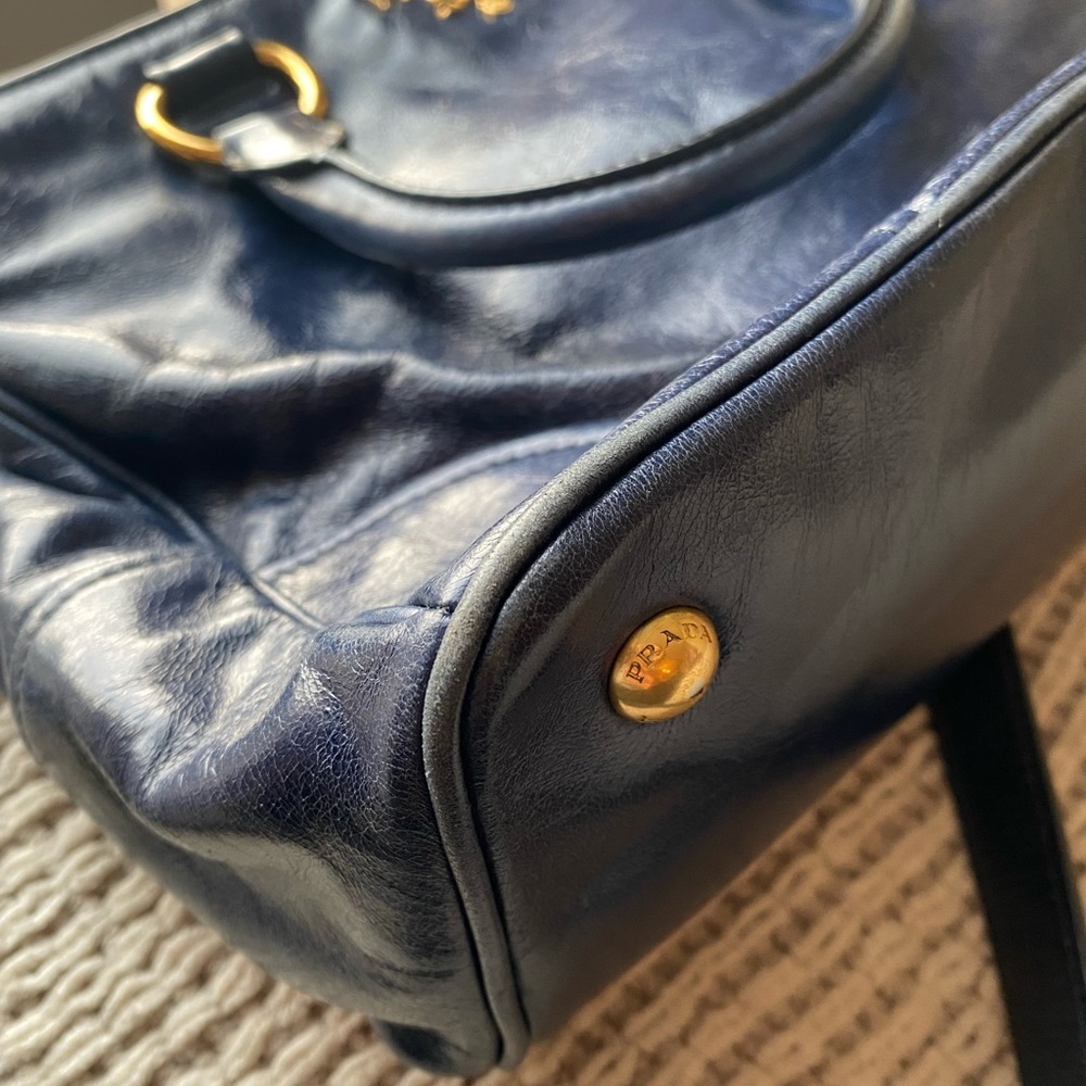 Prada Vitello Crossbody Tote - Picture 3 of 5